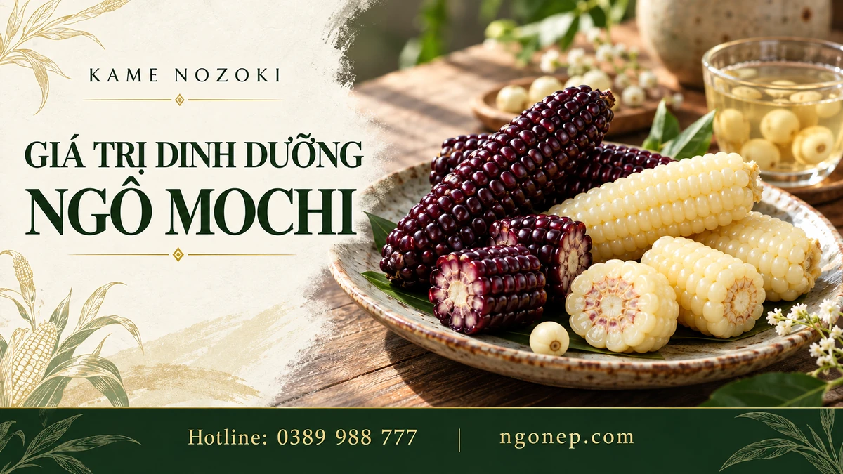 Khám Phá Giá Trị Dinh Dưỡng Của Ngô Kamenozoki Mochi - Kamenozoki Mochi Corn